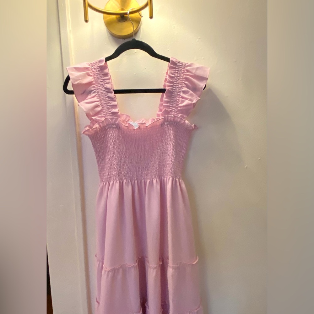 Pink Crepe Ellie Nap Dress